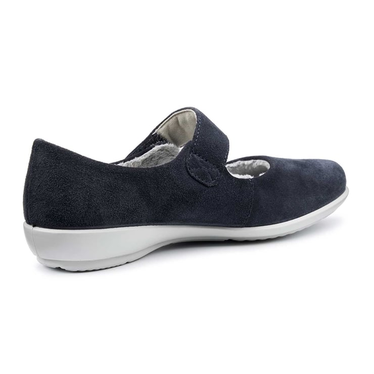 Hotter Treasure Slippers Navy