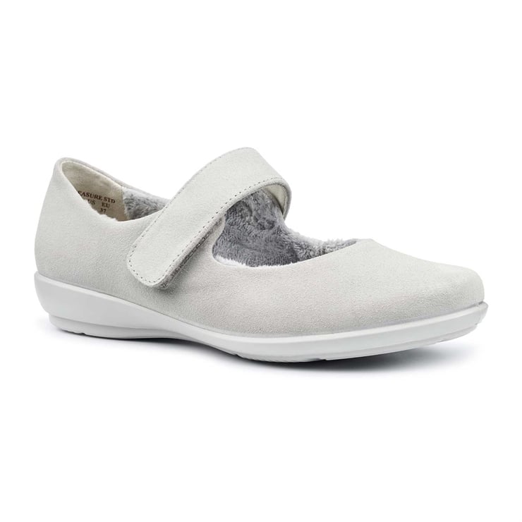 Hotter Treasure Slippers Soft Grey