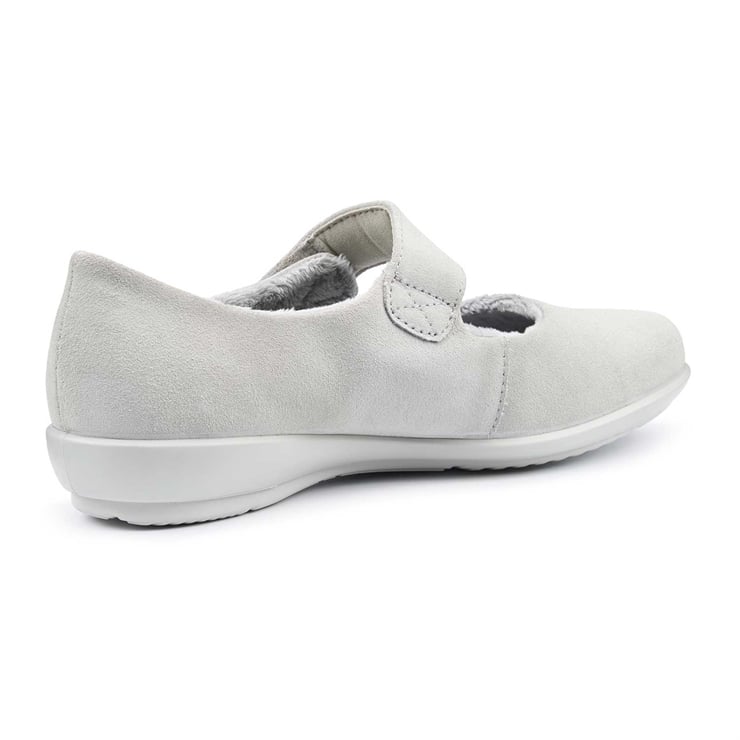 Hotter Treasure Slippers Soft Grey