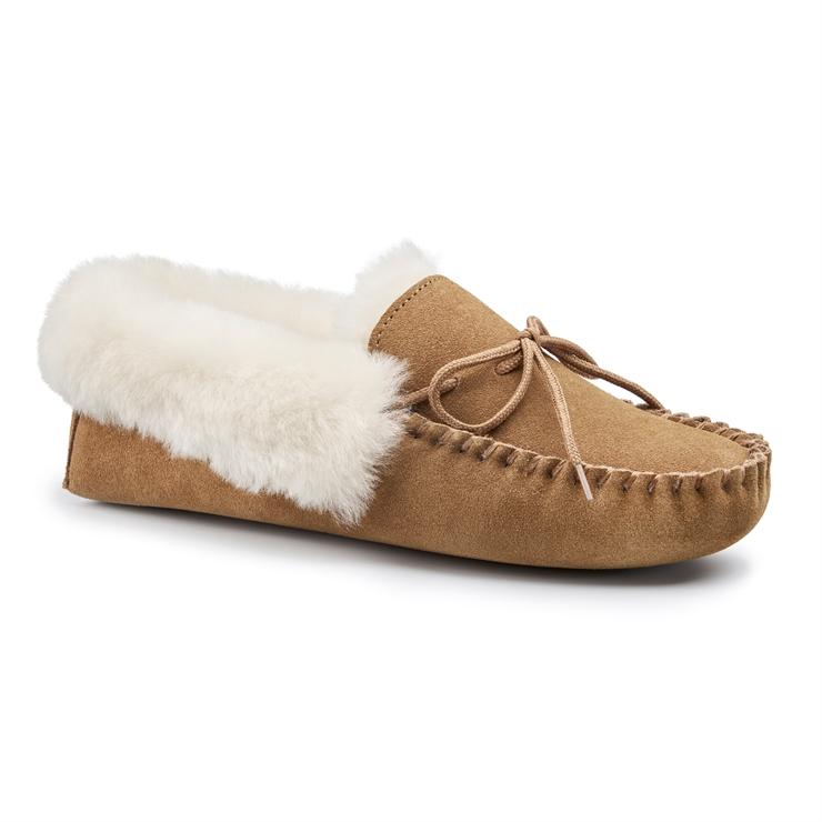 Hotter Trixie Slippers Chestnut
