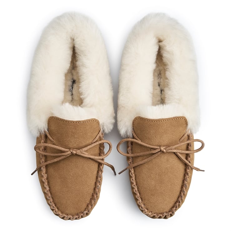 Hotter Trixie Slippers Chestnut