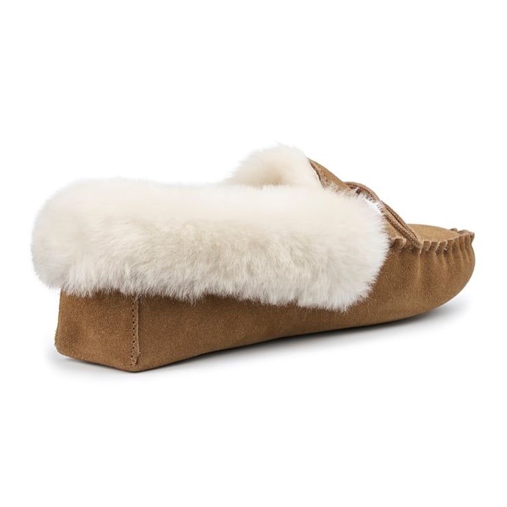 Hotter Trixie Slippers Chestnut