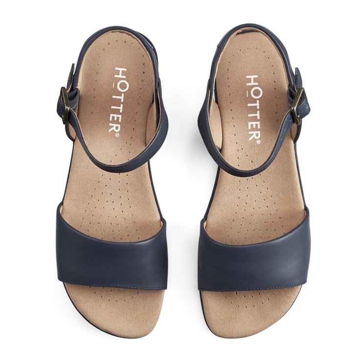 Hotter Tropic Sandals Navy