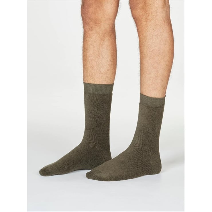 Hotter Two Tone Walker Socks Walnut Grey