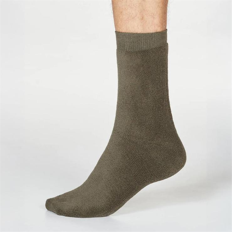 hotter Two Tone Walker Socks Walnut Grey
