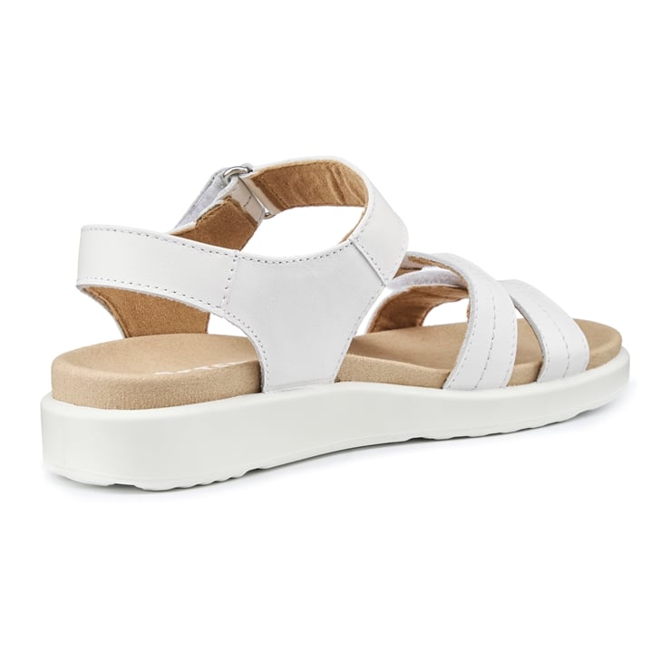 Hotter Venice Sandals Brilliant White