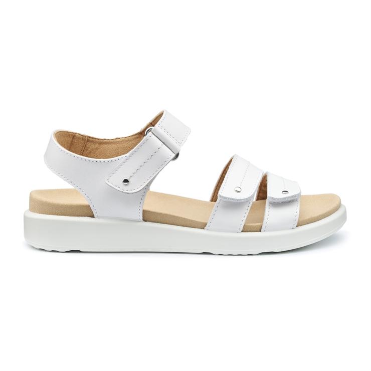 hotter Venice Sandals Brilliant White