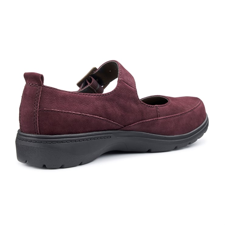 Hotter Verity Shoes Wine