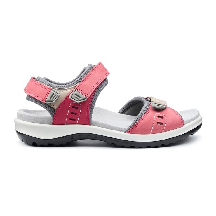 hotter Walk II Sandals Tea Rose Multi
