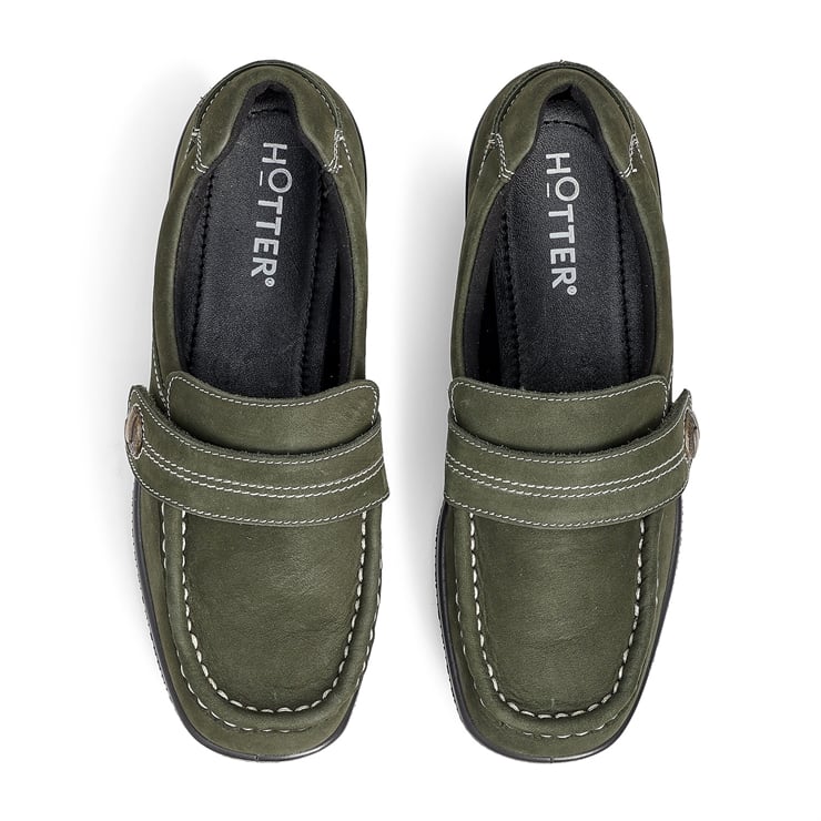 Hotter Wendy II Shoes Forest Green