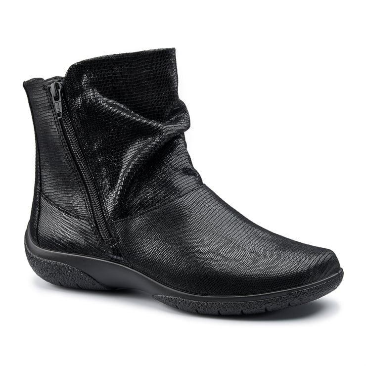 Hotter Whisper Boots Black Lizard