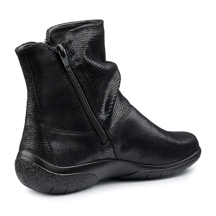 Hotter Whisper Boots Black Lizard