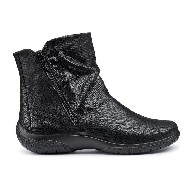 hotter Whisper Boots Black Lizard