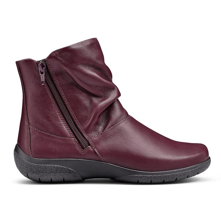 hotter Whisper Boots Dark Cherry