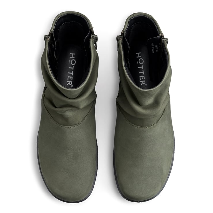 Hotter Whisper Boots Khaki
