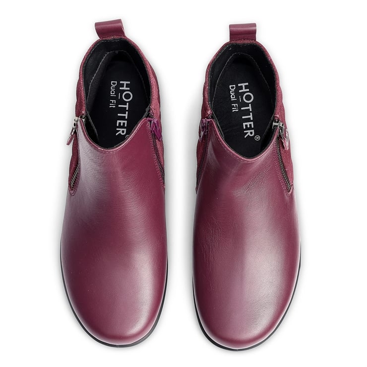 Hotter Winchester Boots Dark Cherry