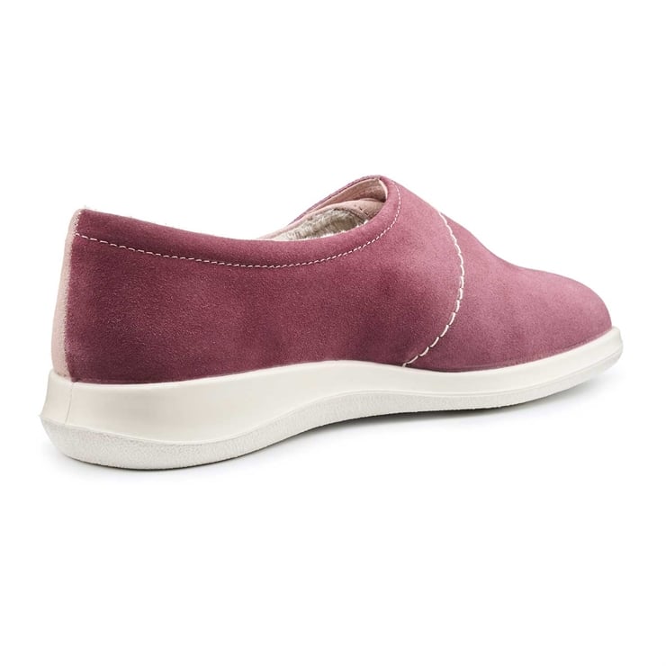 Hotter Wrap Slippers Dark Rose / Soft Pink