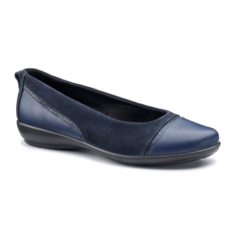 Hotter Wren Shoes French Navy