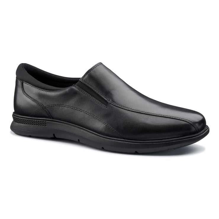 Hotter Xavier Shoes Black