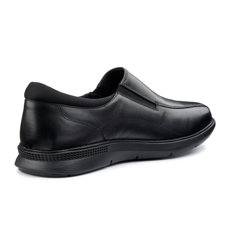 Hotter Xavier Shoes Black
