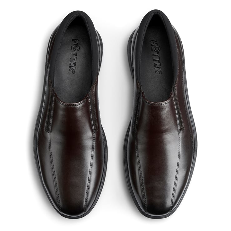 Hotter Xavier Shoes Chocolate