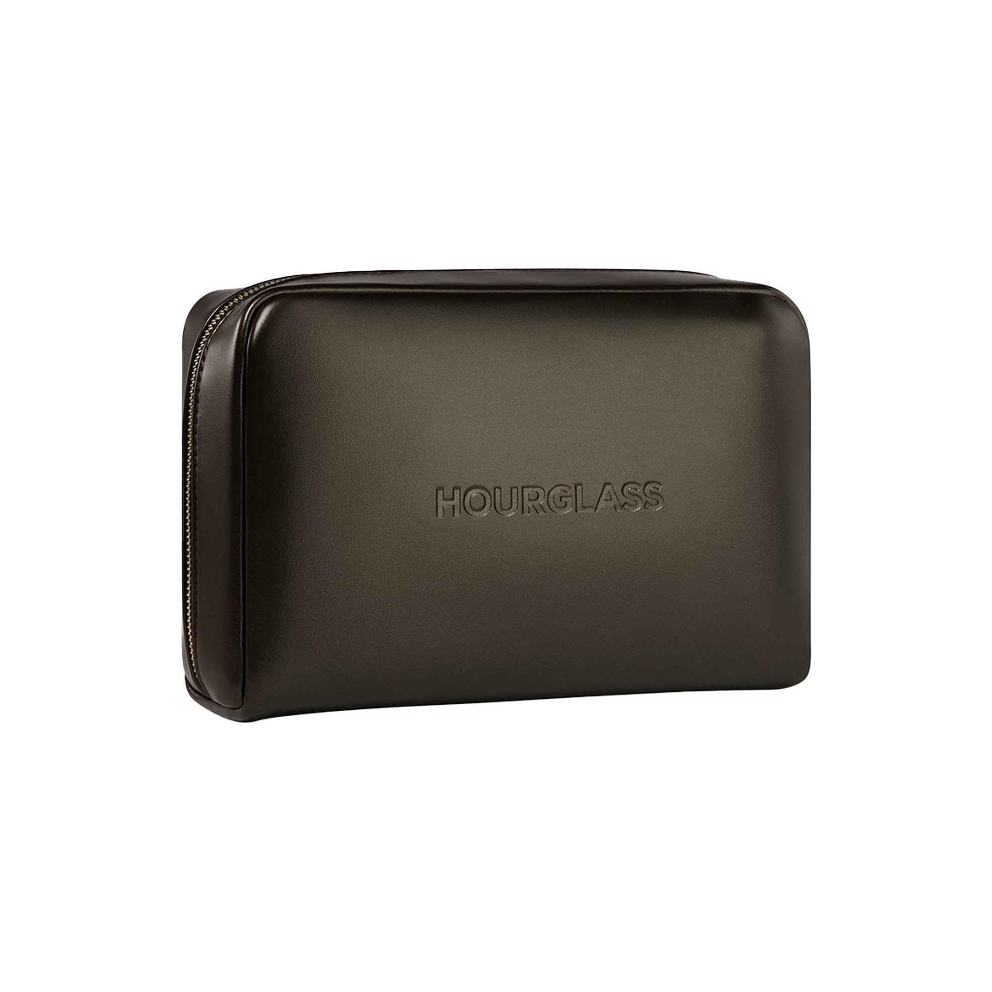 hourglass Vegan Leather Cosmetic Bag