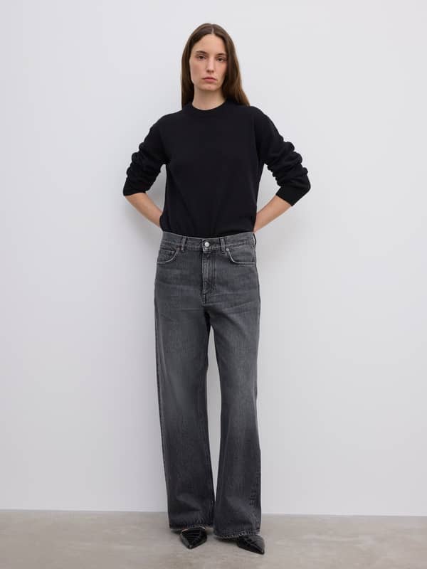 house of dagmar Denim Baggy fit denim Vintage Black