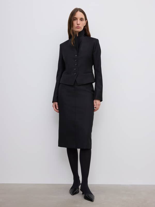 House Of Dagmar Blazers Tailored Blazer Black
