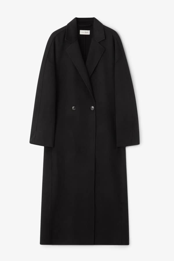 house of dagmar Outerwear Doublé coat Black