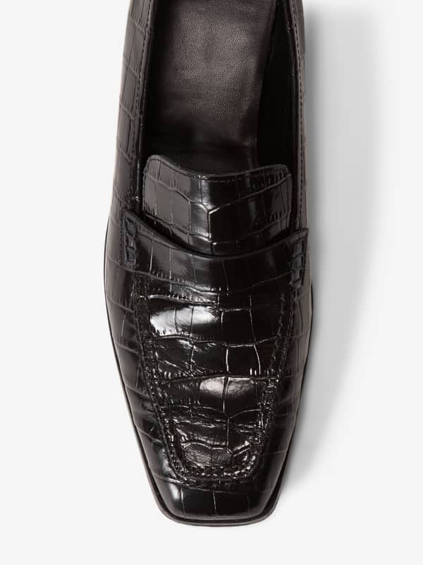 house of dagmar Shoes Leather Loafers Black