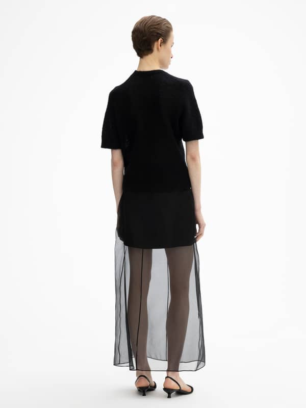 House Of Dagmar Skirts Organza Skirt Black