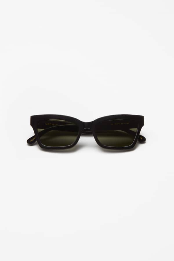 House Of Dagmar Sunglasses Angled Sunglasses Black