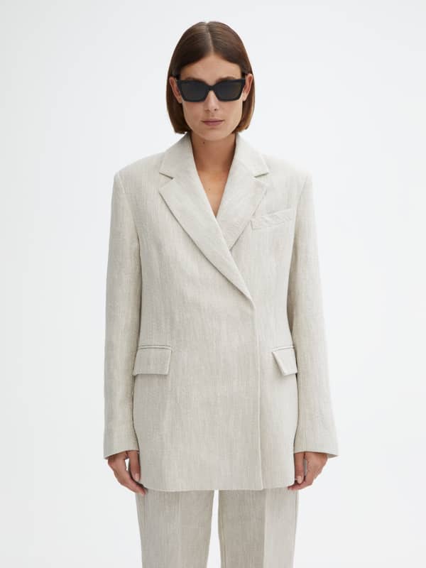 House Of Dagmar Sunglasses Angled Sunglasses Black