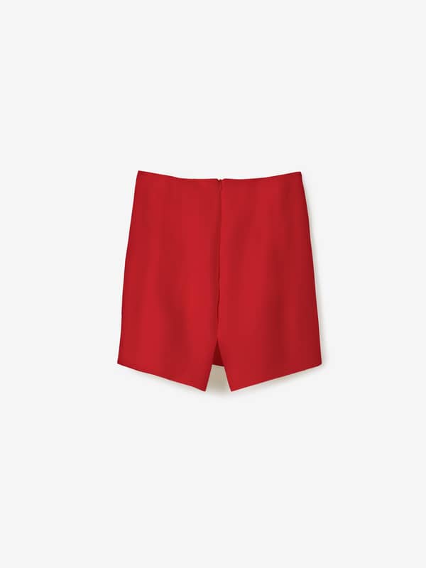 House Of Dagmar Tops & Shirts Rouched Tube Top Red