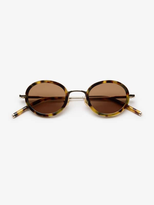house of dagmar Sunglasses Round sunglasses Honey Tortoise