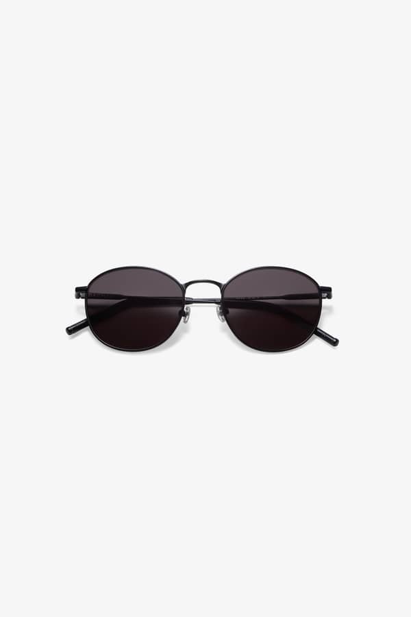 House Of Dagmar Sunglasses Rounded Sunglasses Black