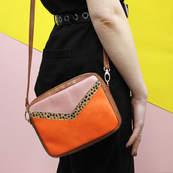 House Of Disaster Animal Print Cheetah Print Mini Bag