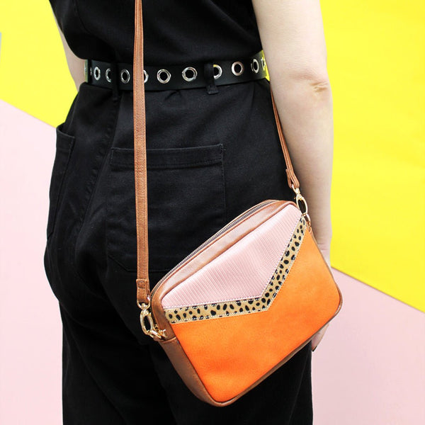 House Of Disaster Animal Print Cheetah Print Mini Bag