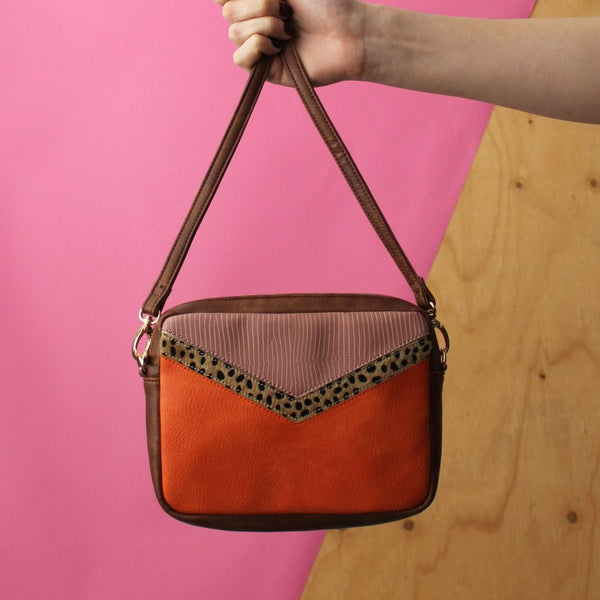 house of disaster Animal Print Cheetah Print Mini Bag