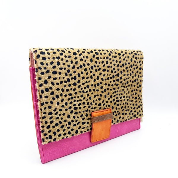 House Of Disaster Animal Print Cheetah Travel Wallet
