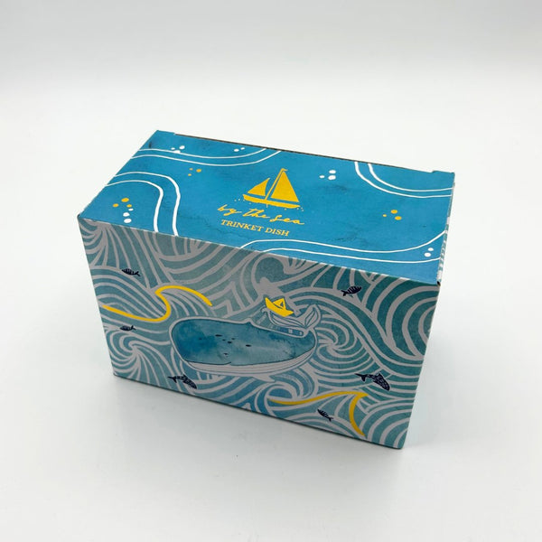 House Of Disaster By The Sea Whale Dish With Gift Box