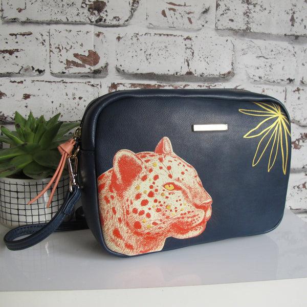 House Of Disaster Heritage & Harlequin Leopard Mini Bag