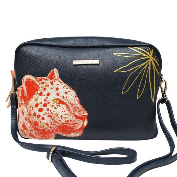 House Of Disaster Heritage & Harlequin Leopard Mini Bag