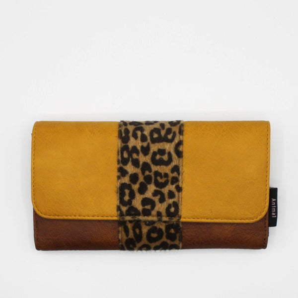 House Of Disaster Animal Leopard Print Wallet