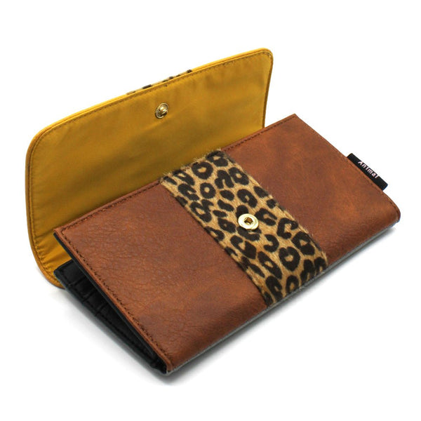 House Of Disaster Animal Leopard Print Wallet