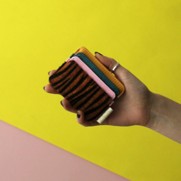 House Of Disaster Animal Tiger Print Card Holder