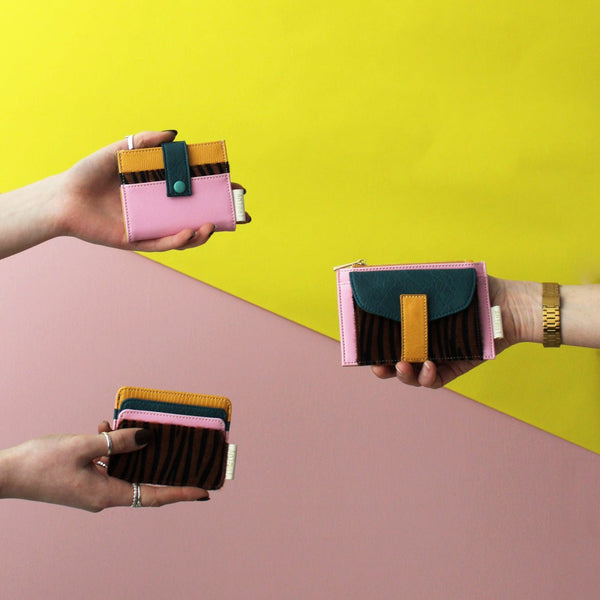 House Of Disaster Animal Tiger Print Card Holder