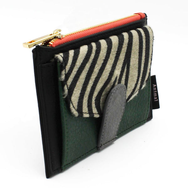 House Of Disaster Animal Zebra Print Purse