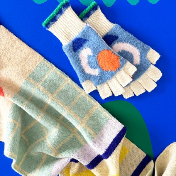 House Of Disaster Bloc Abstract Scarf