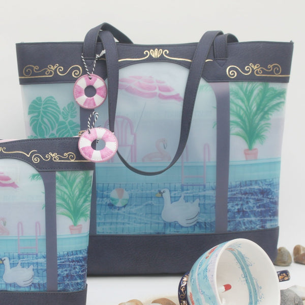 House Of Disaster Boulevard Beach Tote Bag